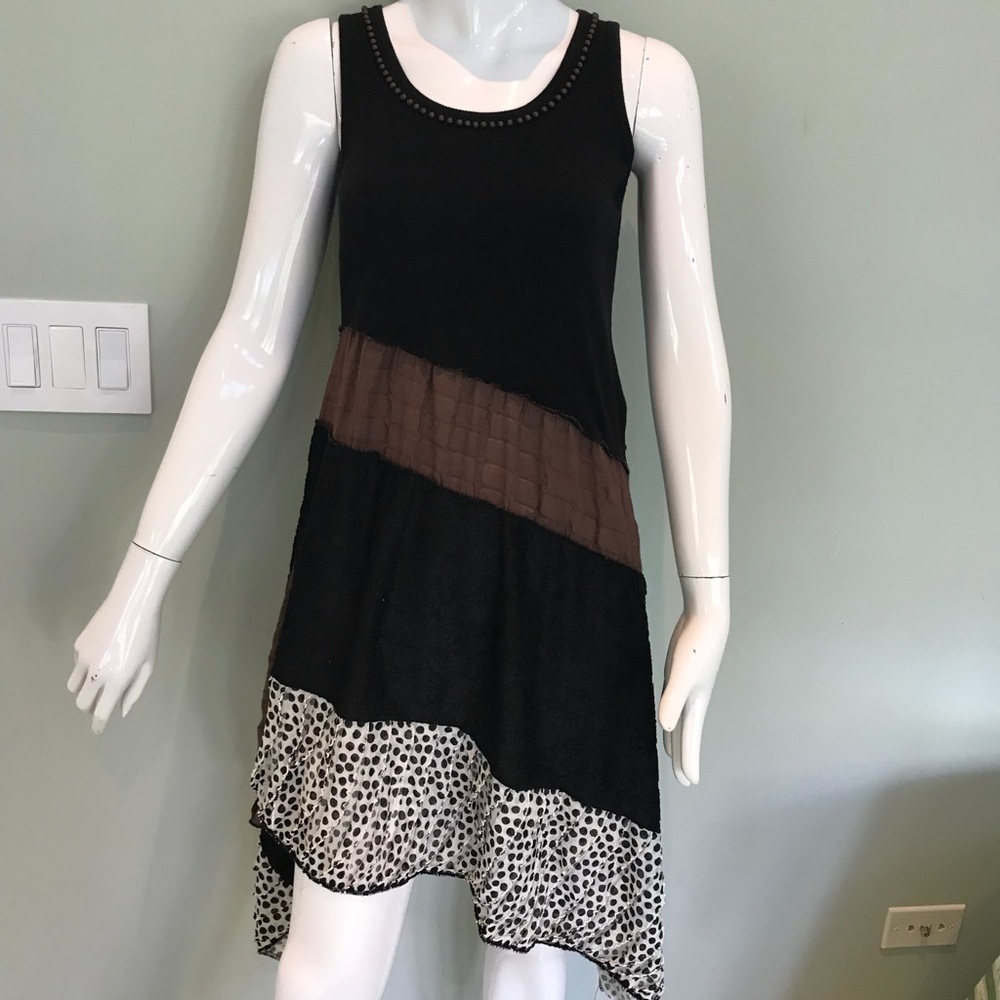 St. John’s Bay asymmetrical tiered dress